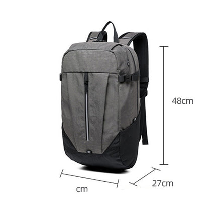 Y-1821 Multifunctional Travel Waterproof Sports Backpack Outdoor Hiking Wear-Resistant Backpack(Black)-garmade.com