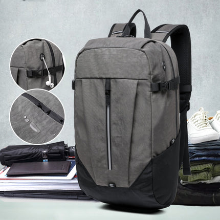 Y-1821 Multifunctional Travel Waterproof Sports Backpack Outdoor Hiking Wear-Resistant Backpack(Black)-garmade.com