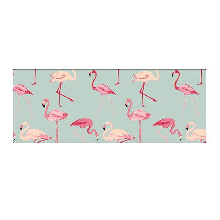 800x300x2mm Office Learning Rubber Mouse Pad Table Mat(5 Flamingo)-garmade.com