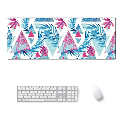 800x300x3mm Office Learning Rubber Mouse Pad Table Mat(10 Tropical Rainforest)-garmade.com