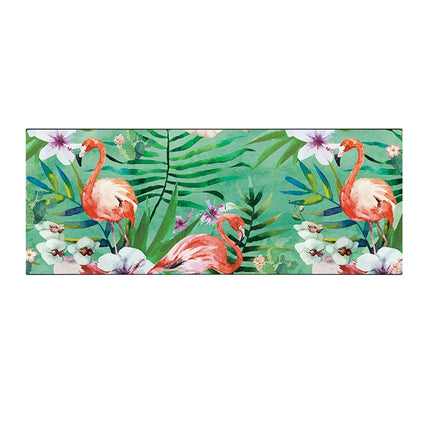 800x300x4mm Office Learning Rubber Mouse Pad Table Mat(6 Flamingo)-garmade.com