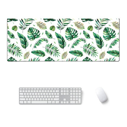 800x300x4mm Office Learning Rubber Mouse Pad Table Mat(13 Tropical Rainforest)-garmade.com