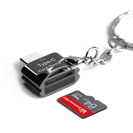 C10 TYPE-C Interface Mobile Phone Memory Card, Capacity: 64GB(Silver Gray)-garmade.com