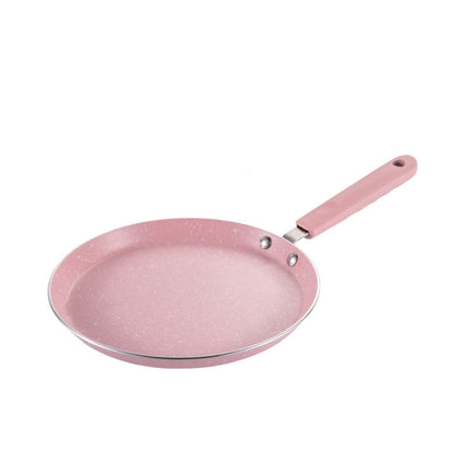 Non-Adhesive Pan Cake Crust Omelette Breakfast Pancake Pan, Colour: Pink 6 inch-garmade.com