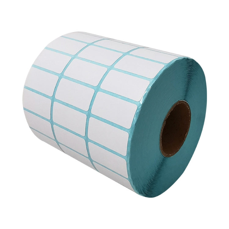 Three-Proof Thermal Paper Three-Row Bar Code Non-Adhesive Printing Paper, Size: 25 x 15mm (10000 Pieces)-garmade.com