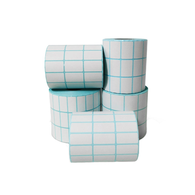 Three-Proof Thermal Paper Three-Row Bar Code Non-Adhesive Printing Paper, Size: 25 x 15mm (10000 Pieces)-garmade.com