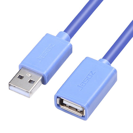 3 PCS Jasoz USB Male to Female Oxygen-Free Copper Core Extension Data Cable, Colour: Dark Blue 3m-garmade.com