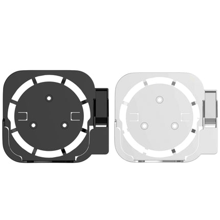 JV06T Set Top Box Bracket + Remote Control Protective Case Set for Apple TV(White + White)-garmade.com