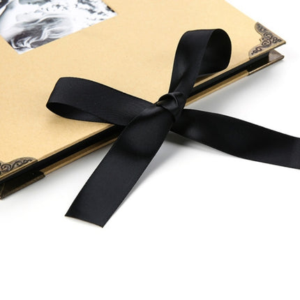 2 PCS DIY Hand-Adhesive Horizontal Photo Album Specification: Kraft Paper-garmade.com