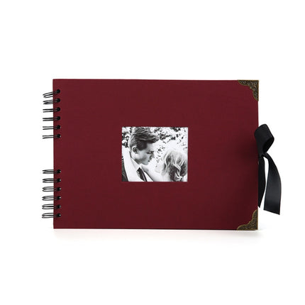 2 PCS DIY Hand-Adhesive Horizontal Photo Album Specification: Red-garmade.com