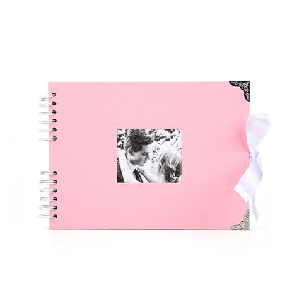 2 PCS DIY Hand-Adhesive Horizontal Photo Album Specification: Pink-garmade.com