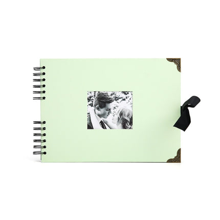 2 PCS DIY Hand-Adhesive Horizontal Photo Album Specification: Green-garmade.com