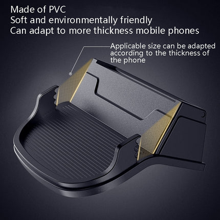 2 PCS Car Temporary Parking Card Car Mobile Phone Holder Multi-Function Hidden Temporary Parking Card(SD-1028)-garmade.com