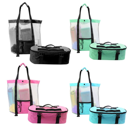 STSNB-001 Outdoor Leisure 2 in 1 Detachable Beach Storage Bag Insulation Bag(Green)-garmade.com