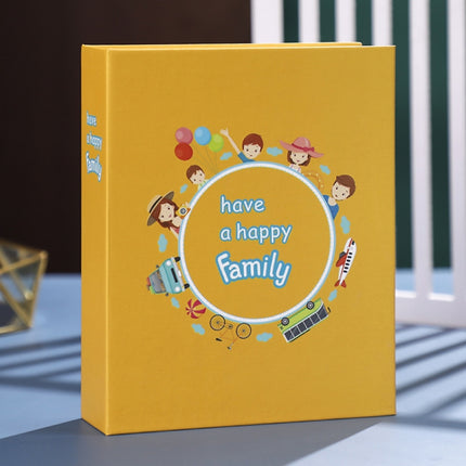 4 PCS Family Large-Capacity Interstitial Album Book Photo Studio Photo Storage Book, Specification: Laminated 6 inch 100 Sheets(Home 20)-garmade.com