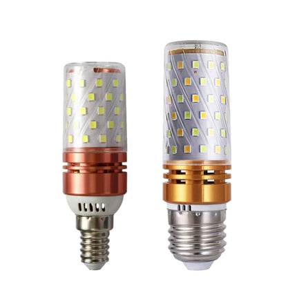 12W-E14 3 PCS No Flicker Corn Light Candle Bulb Screw Bulb, Light color: Neutral Light Home Style-garmade.com