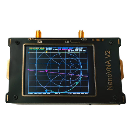 3.2 inch 3G S-A-A-2 NanoVNA V2 Vector Network Analyzer Digital Nano VNA Tester MF HF VHF UHF USB Logic Antenna Analyzer-garmade.com