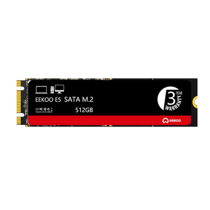 Eekoo E5 M.2 SATA Solid State Drives for Desktops / Laptops, Capacity: 512G-garmade.com
