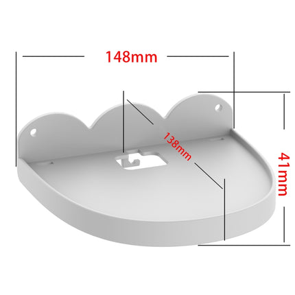 JT01 Router Bracket For Google Nest WiFi Router Point2 Generation(White)-garmade.com