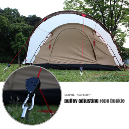 CF-150 Outdoor Camping Pulley Adjustment Rope Buckle for Tent Canopy Windproof Rope Stop Buckle-garmade.com