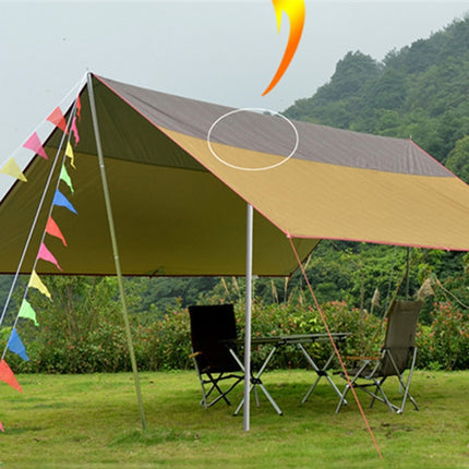 4 PCS Outdoor Canopy Pole Rubber Sleeve Camping Tent Canopy Accessories Protective Plastic Cap, Random Color Delivery-garmade.com