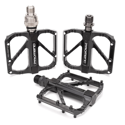 PD-R67Q 1 Pair PROMEND Bicycle Pedal Road Bike Aluminum Alloy Bearing Quick Release Folding Pedal-garmade.com