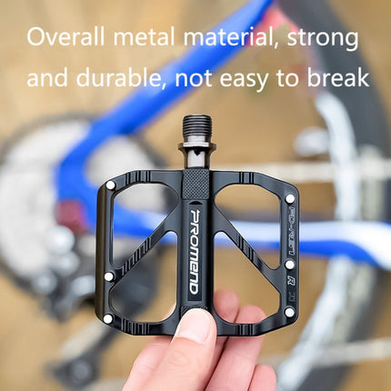 PD-R67Q 1 Pair PROMEND Bicycle Pedal Road Bike Aluminum Alloy Bearing Quick Release Folding Pedal-garmade.com