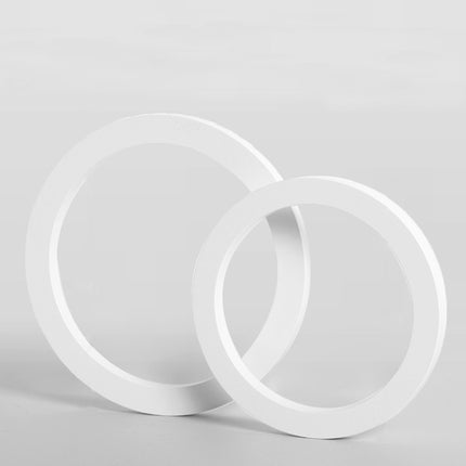 Dual Circular Rings Solid Wood Geometric Polygon Camera Props Creative Photography Ornaments-garmade.com