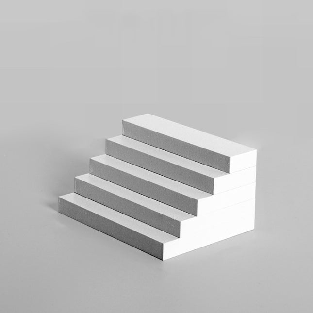 5-layer Combined Ladder Solid Wood Geometric Polygon Camera Props Creative Photography Ornaments-garmade.com