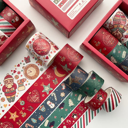 Boxed Christmas Pocket Tape Decoration Material(Christmas Combination Set)-garmade.com