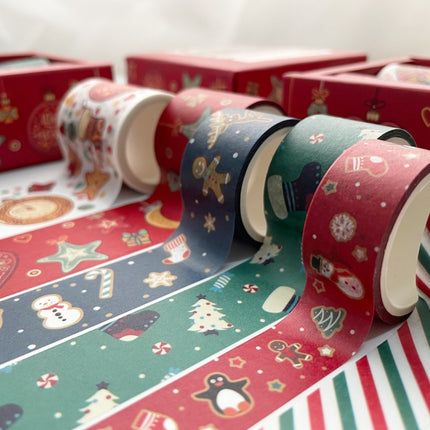 Boxed Christmas Pocket Tape Decoration Material(Christmas Combination Set)-garmade.com