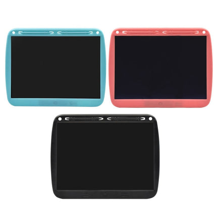 15inch Charging Tablet Doodle Message Double Writing Board LCD Children Drawing Board, Specification: Monochrome Lines (Blue)-garmade.com