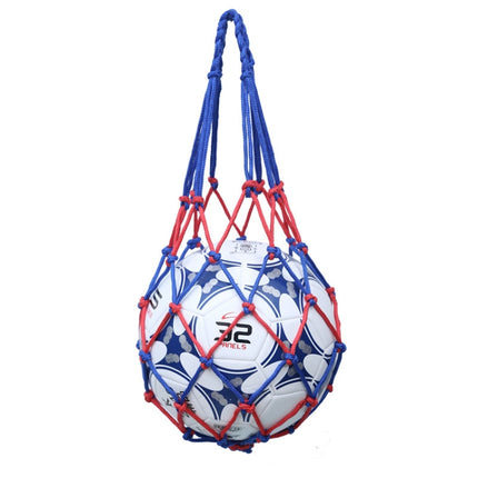 4 PCS Bold Solid Mesh Ball Storage Bag(Red Blue)-garmade.com