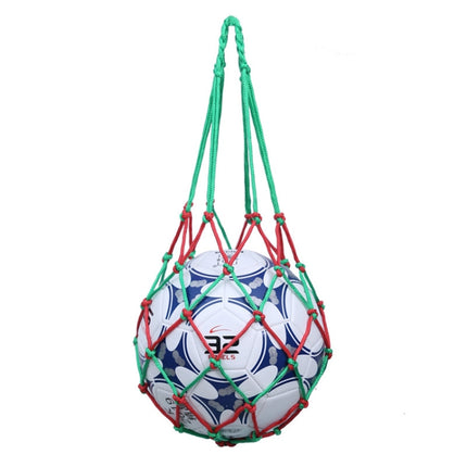 4 PCS Bold Solid Mesh Ball Storage Bag(Red Green)-garmade.com
