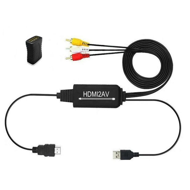 RL-HTAL1 HDMI to AV Converter Specification： Male to Male Confinement + HDMI Converter-garmade.com