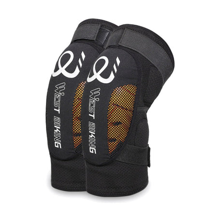 WEST BIKING YP1301056 Sports Knee Pads Cycling Running Non-Slip Knee Joint Covers, Style: A Pair-garmade.com