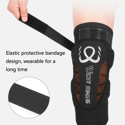 WEST BIKING YP1301056 Sports Knee Pads Cycling Running Non-Slip Knee Joint Covers, Style: A Pair-garmade.com