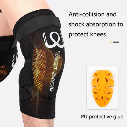 WEST BIKING YP1301056 Sports Knee Pads Cycling Running Non-Slip Knee Joint Covers, Style: A Pair-garmade.com