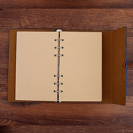 2 PCS Skirts Beauty Hand Account Book Diary Book Retro Notepad, Cover color: Small Lake Blue-garmade.com