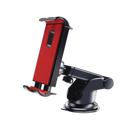 2 PCS Car Mobile Phone Tablet Suction Cup Holder(Red)-garmade.com