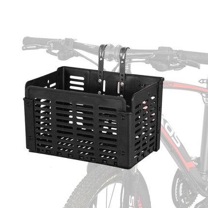 WEST BIKING Bicycle Basket Foldable Quick Release Basket Portable Food Basket-garmade.com