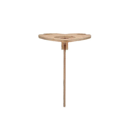 Wooden Detachable Wine Table Outdoor Folding Wine Table (Single Layer)-garmade.com