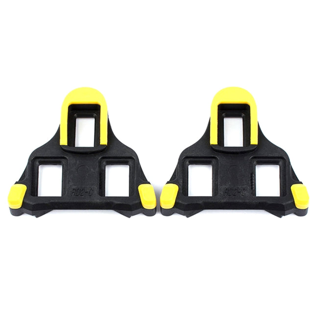 PROMEND Road Mountain Bike Shoe Lock Cleat Self-Locking Pedal Cleat(Highway Car Lock Yellow)-garmade.com