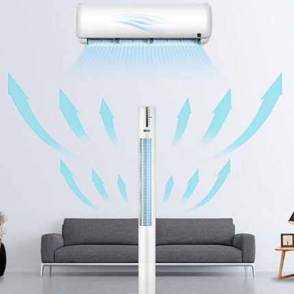 WoMu Household Leafless Fan Tower Floor Fan CN Plug, Size:110cm, Style:Remote Control-garmade.com