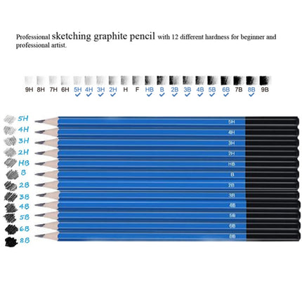 72 in 1 Sketch Pencil Color Lead Set Student Hand-Painted Art Color Pencil-garmade.com