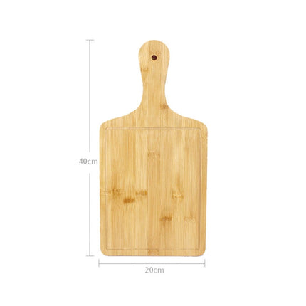 Bamboo Hot Pot Wooden Board Tableware Beef And Lamb Tray Hot Pot Shop Supplies, Specification: Rectangular 4020-garmade.com