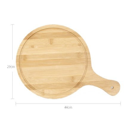 Bamboo Hot Pot Wooden Board Tableware Beef And Lamb Tray Hot Pot Shop Supplies, Specification: Circular 4429-garmade.com