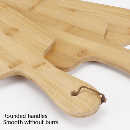 Bamboo Hot Pot Wooden Board Tableware Beef And Lamb Tray Hot Pot Shop Supplies, Specification: Circular 4429-garmade.com