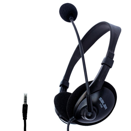 Salar V58 Headset Headphone 3.5mm Game Microphone Headset(Single Plug)-garmade.com