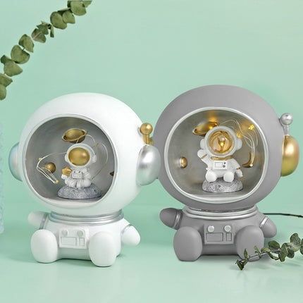 Astronaut Star Lights Ornaments Home Resin Night Light(Daylight Stars)-garmade.com
